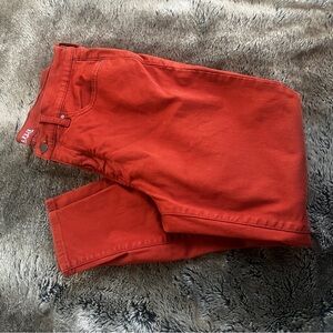 🔴 a.n.a. Burnt Orange High Rise Skinny Jeans sz 12